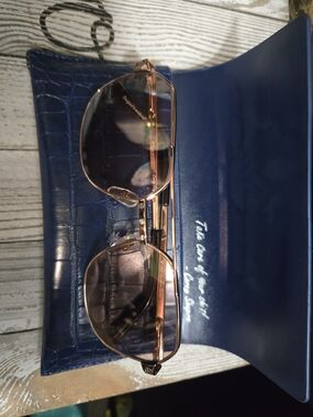 Vintage Frames Company VF 24KT Signature Series Corey Shapiro Rose Gold Eyeglass
